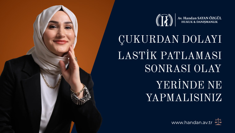 Çukurdan Dolayı Lastik Patlaması Sonrası Olay Yerinde Ne Yapmalısınız