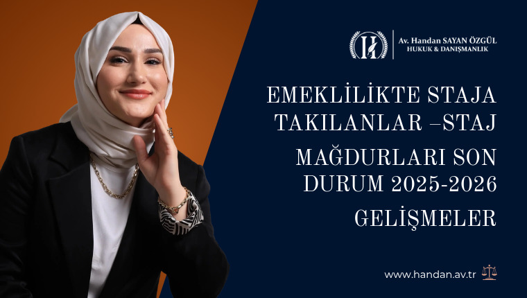 Emeklilikte Staja Takılanlar – Staj Mağdurları Son Durum