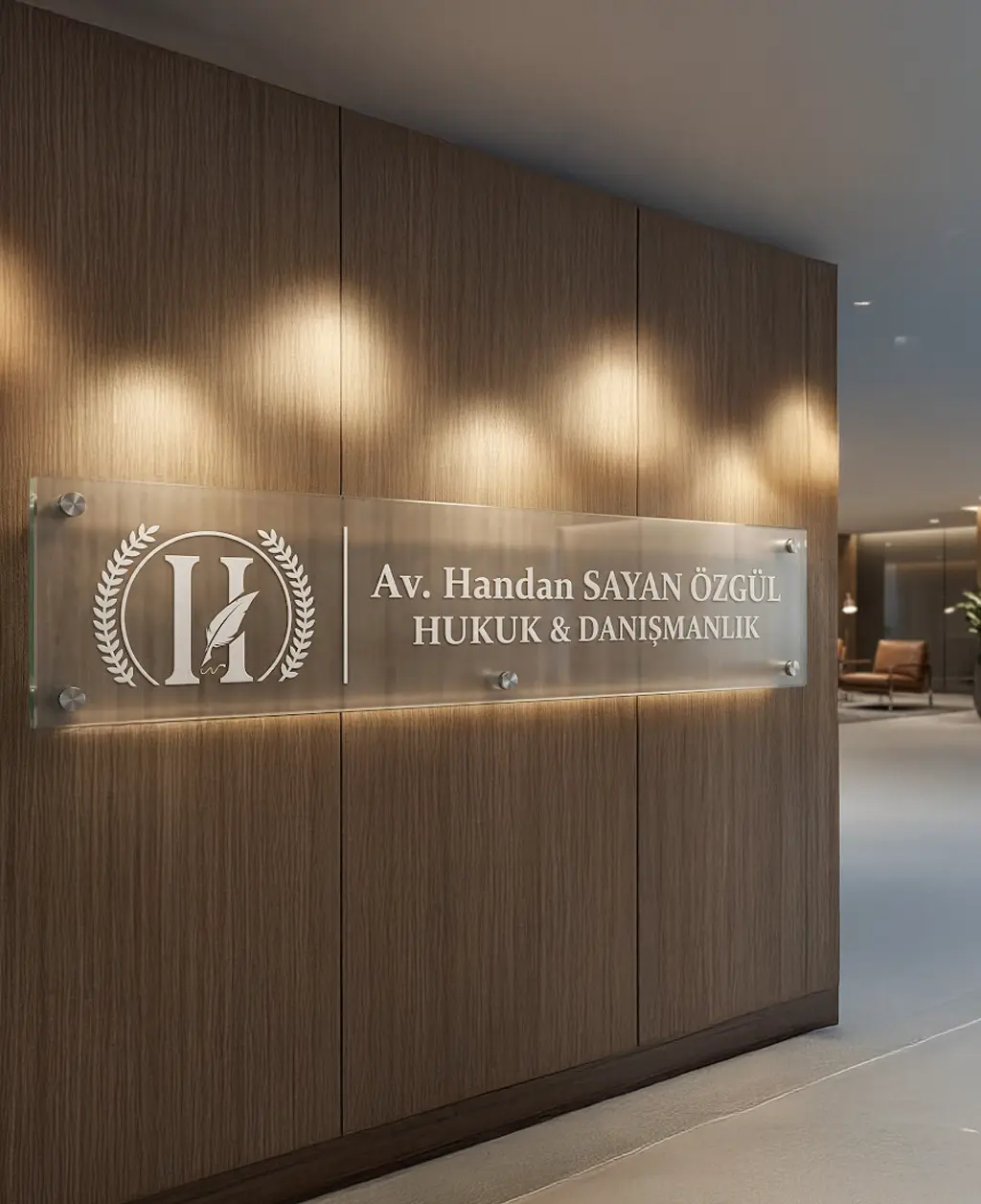 Handan Sayan Özgül Hukuk & Danışmanlık büro tabelası